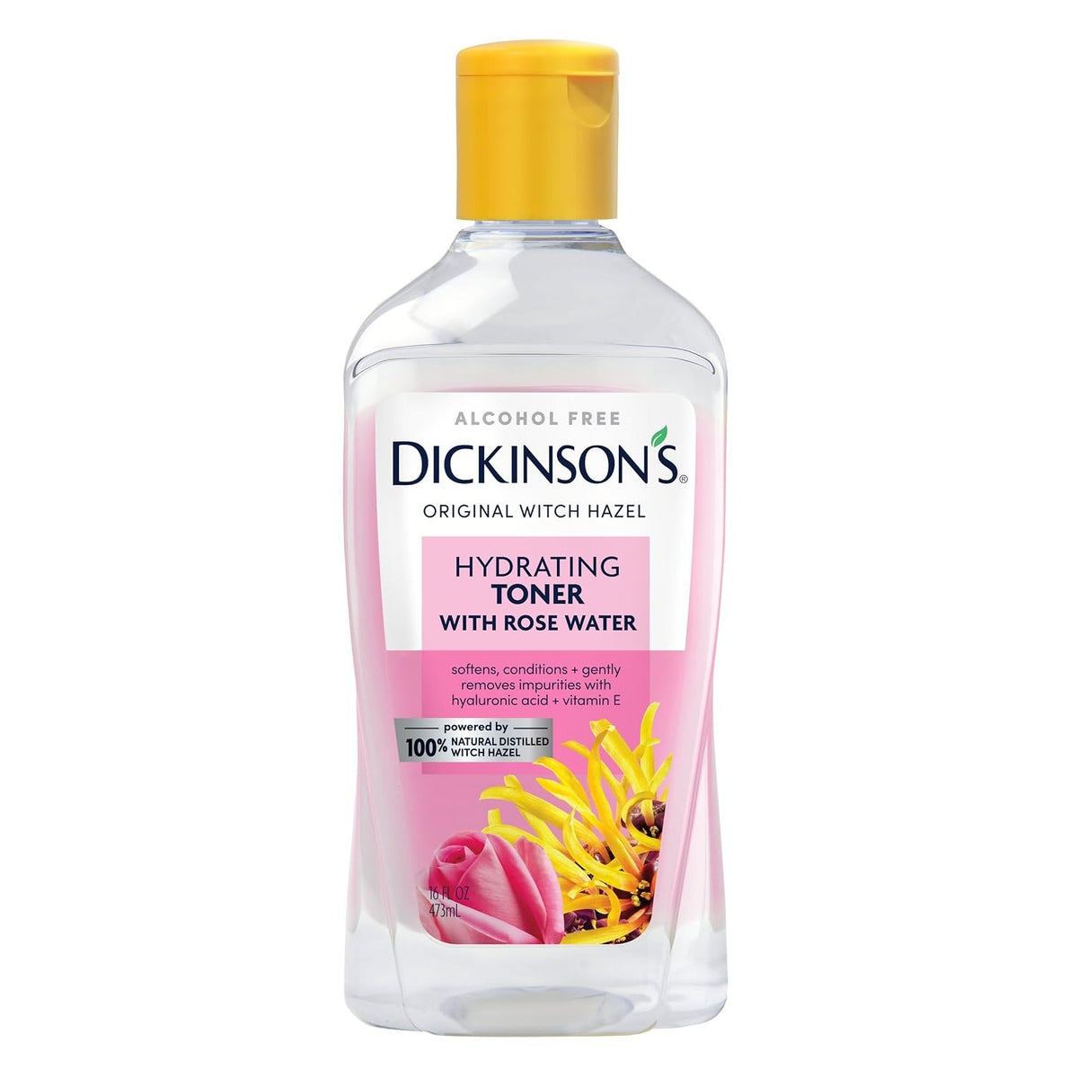 Dickinson's Witch Hazel Hydrating Toner with Rosewater | 16 Fl Oz