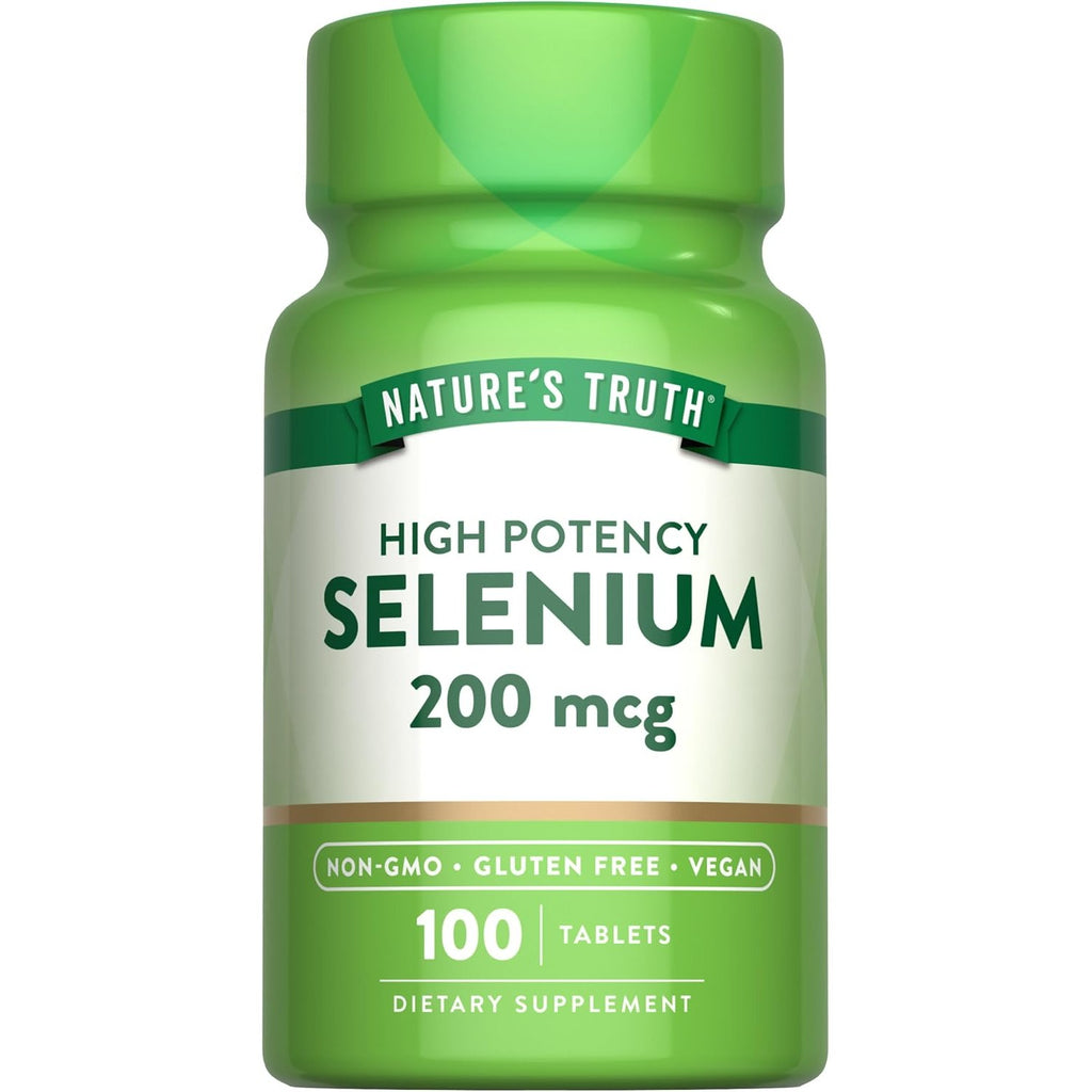 Nature's Truth Selenium Supplement | 200 mcg