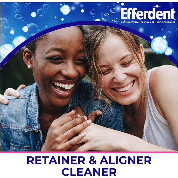 Efferdent Denture Cleaner Tablets, Minty Fresh & Clean, 90 Count