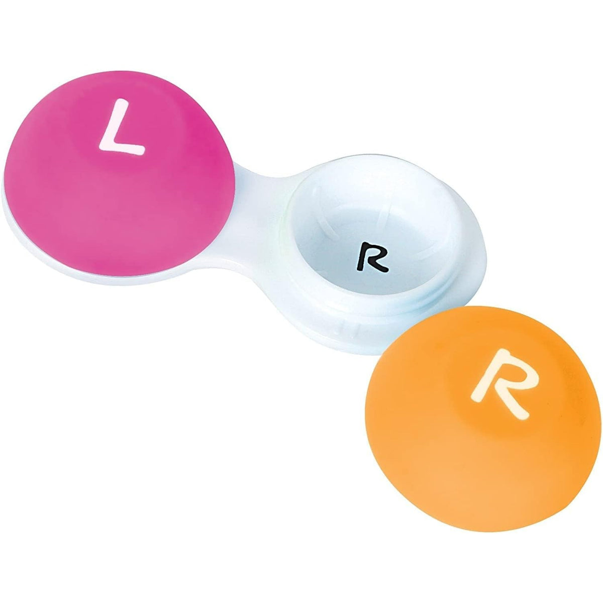 Flents Contact Lens Case, Soft Grip for Hard or Soft Lenses, Color May Vary