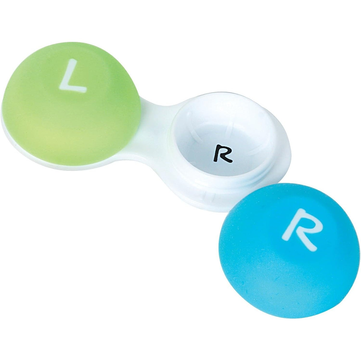 Flents Contact Lens Case, Soft Grip for Hard or Soft Lenses, Color May Vary