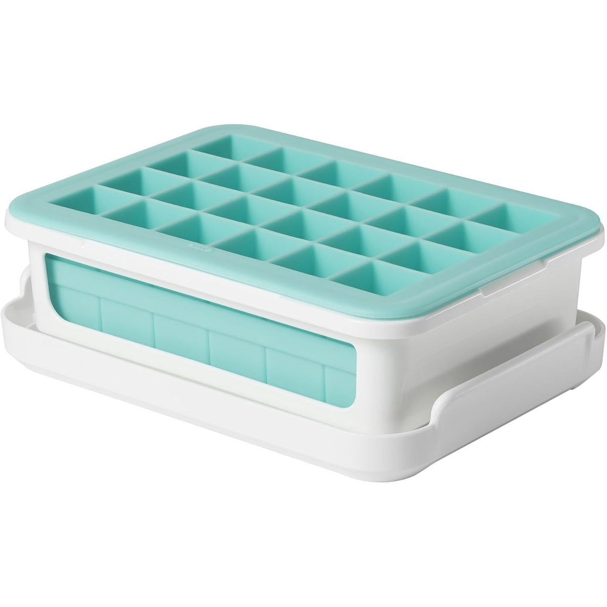OXO Good Grips Silicone Ice Cube Tray with Lid Small