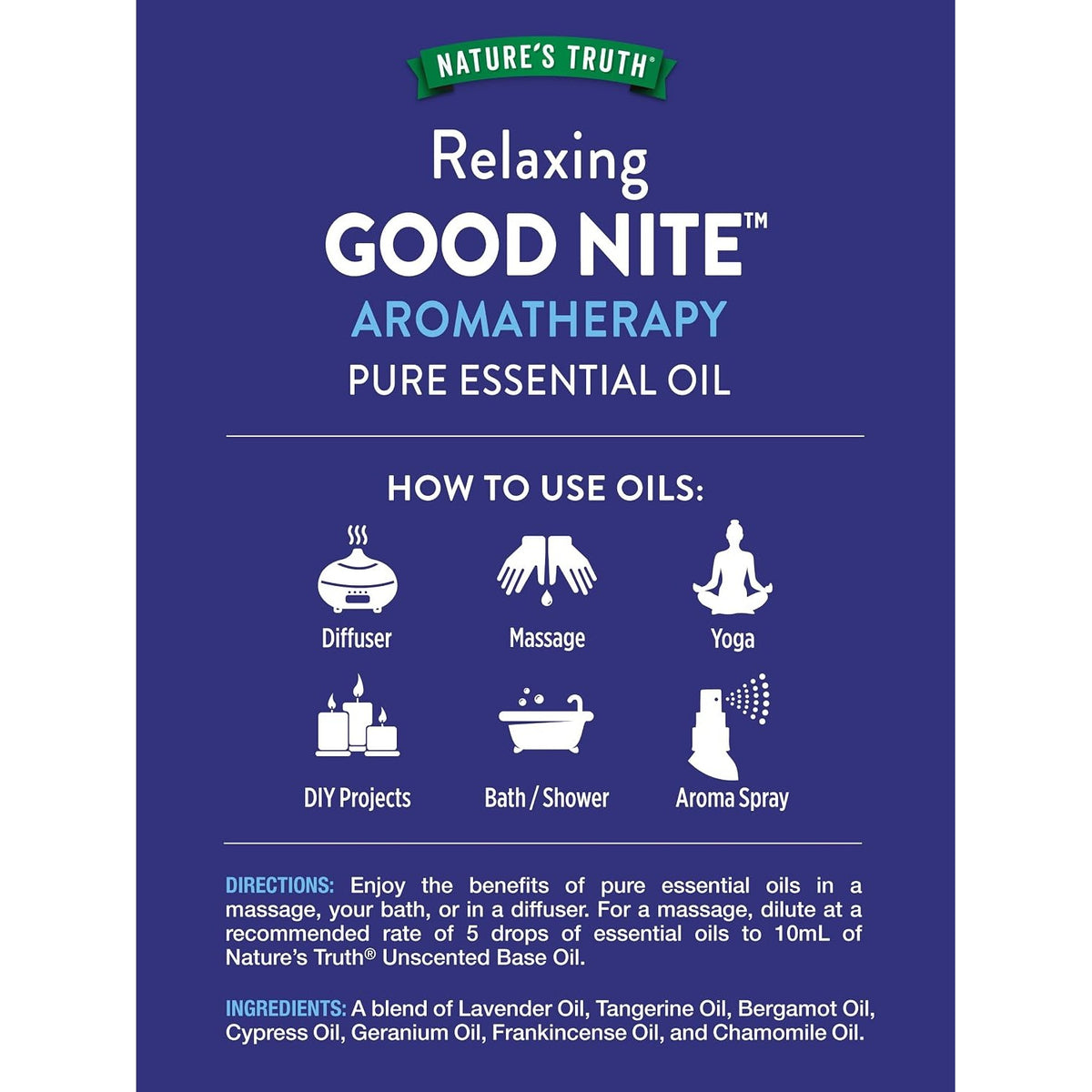 Nature's Truth Good Nite Pure Essential Oil | 15 mL