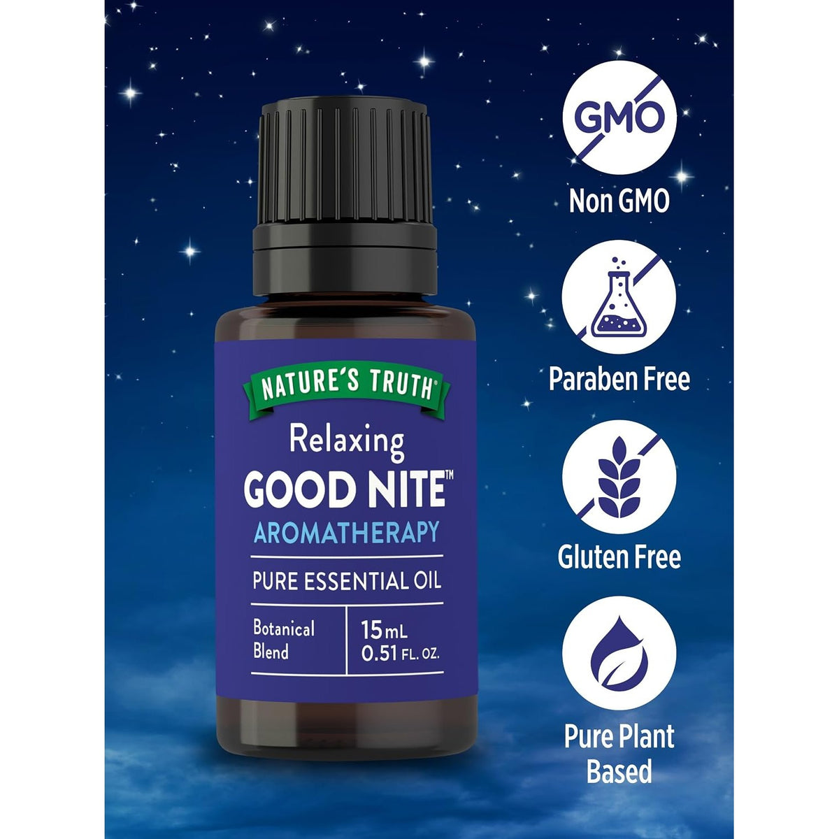 Nature's Truth Good Nite Pure Essential Oil | 15 mL