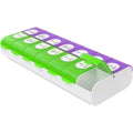 Ezy Dose Weekly (7-Day) AM/PM Pill Organizer, X-Large Case, Color May Vary