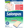 Salonpas Pain Relieving Patch, LARGE, 6 Count (Pack of 1)