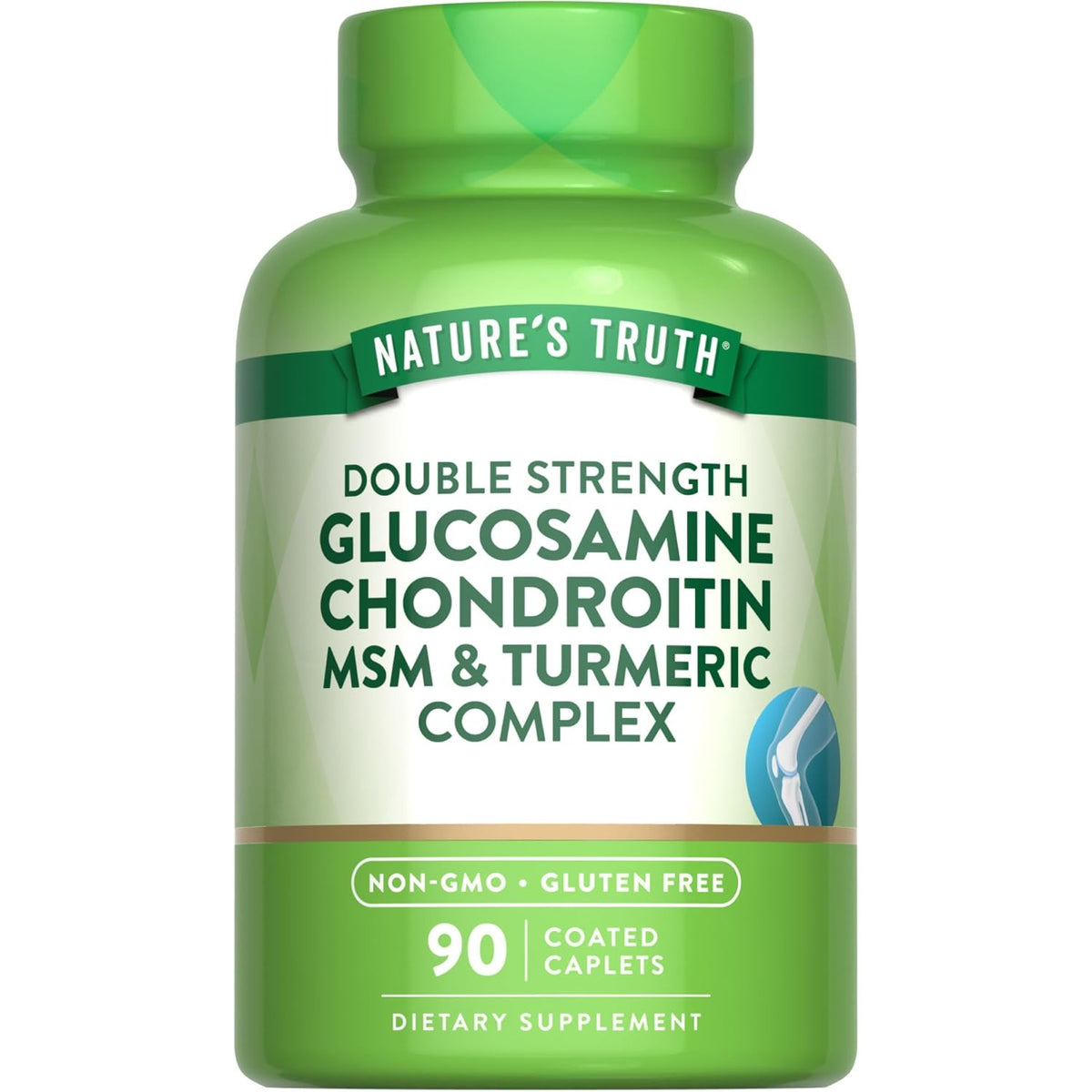 Nature's Truth Glucosamine Chondroitin MSM Complex | 90 Caplets