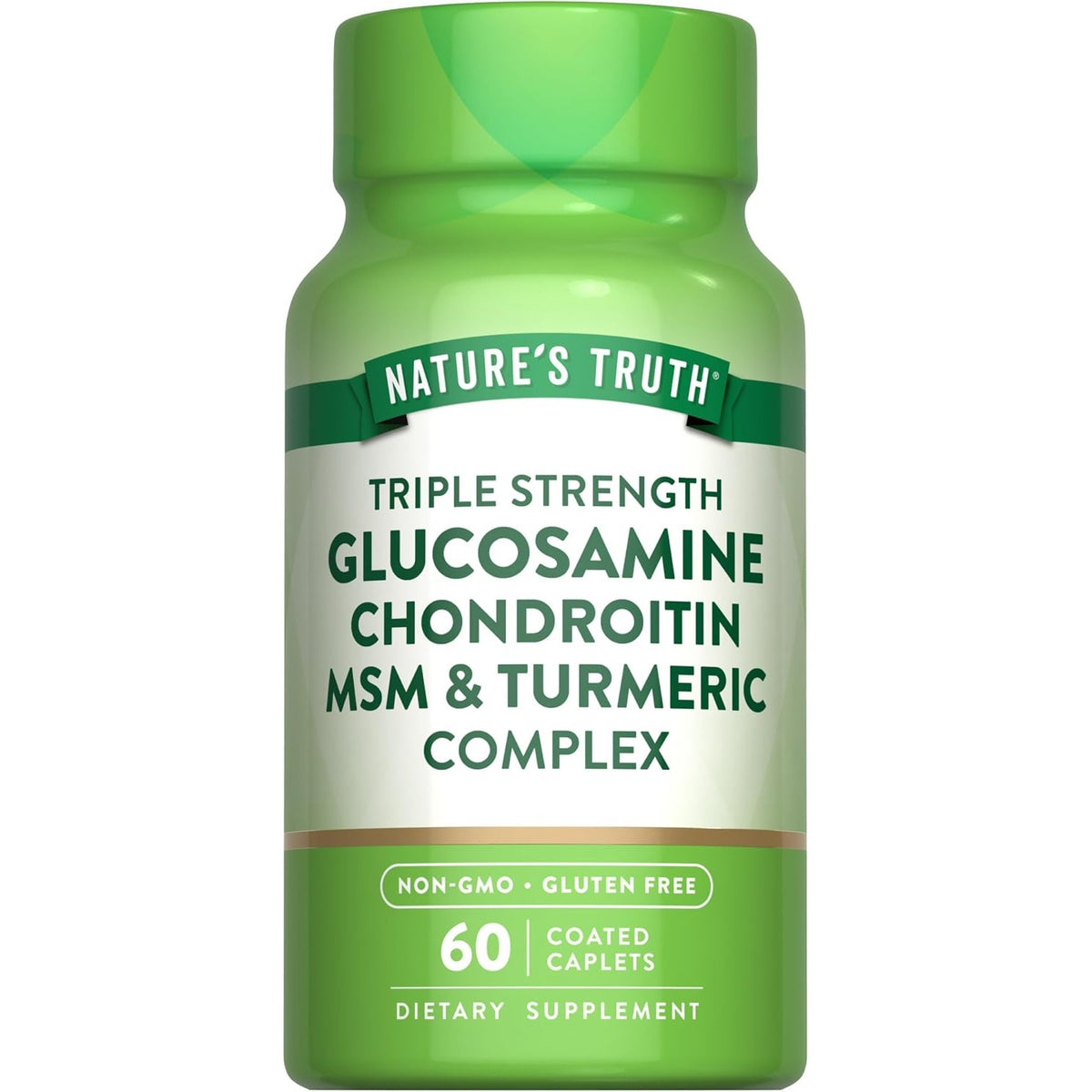 Nature's Truth Glucosamine Chondroitin MSM Complex | 60 Caplets