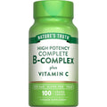 Nature's Truth B-Complex Plus Vitamin C Vitamin Supplement - 100 Caplets