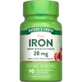 Nature's Truth Iron Supplement for Women & Men | 28 mg | 90 Capsules
