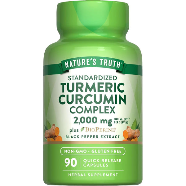 Nature's Truth Turmeric Curcumin Capsules Supplement