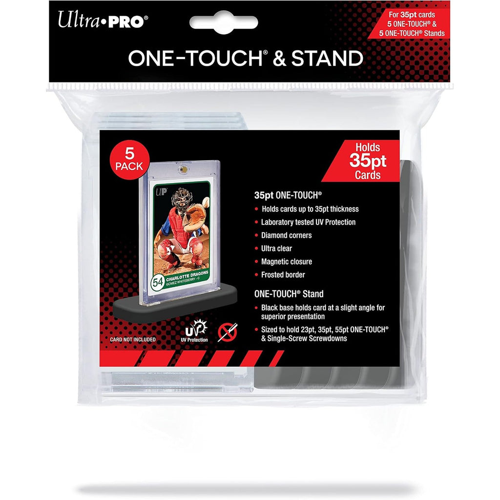 Ultra Pro 35PT UV ONE-TOUCH Magnetic Holders and Stands 5-Pack
