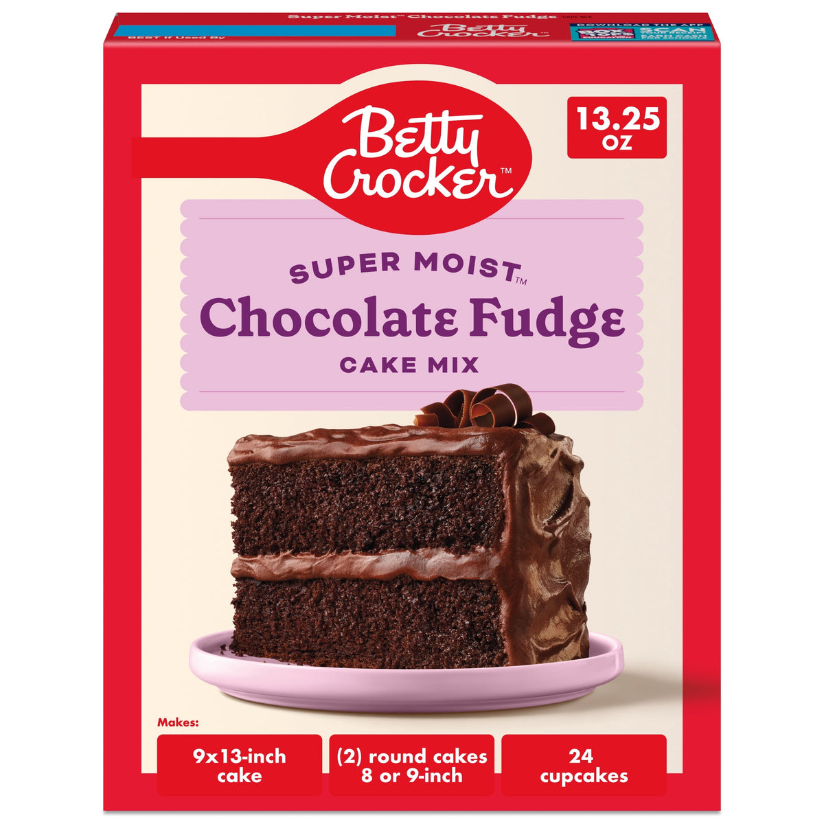 Betty Crocker Favorites Super Moist, Chocolate Fudge, Cake Mix, 13.25 oz