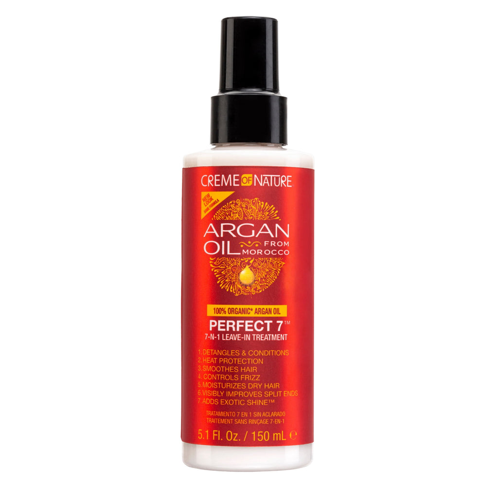 Creme of Nature Perfect 7™ Argan Oil 7-N-1 Leave-In Hair Treatment, 5.1 fl oz