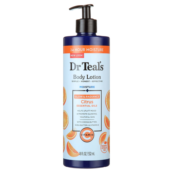 Dr Teal's Vitamin C Lotion, 18 oz.