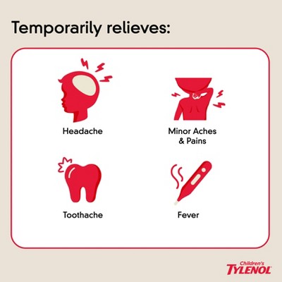 Children's Tylenol Grape Oral Suspension - 4 fl oz