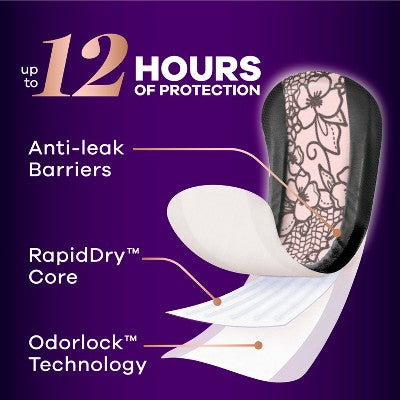 Always Discreet Boutique Incontinence Pads - Heavy - Long