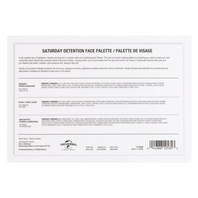 Physicians Formula Breakfast Club Saturday Detention Face Palette