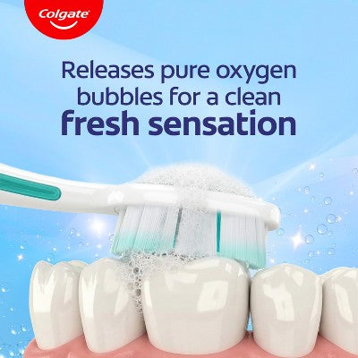 Colgate Baking Soda and Peroxide Whitening Fluoride Toothpaste Brisk Mint - 6oz/3pk