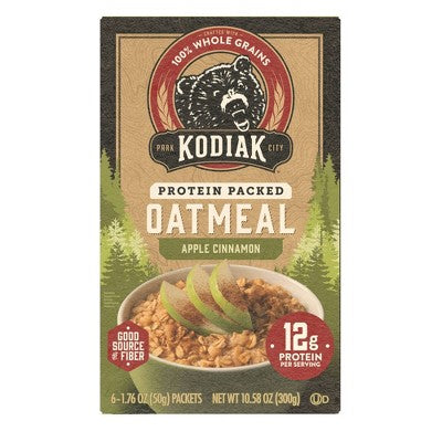 Kodiak Protein-Packed Instant Oatmeal Packets - 6ct