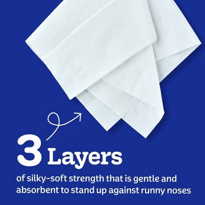 Kleenex Ultra Soft 3-Ply Facial Tissue - 4pk/240ct