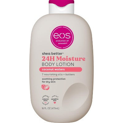 eos Shea Better 24H Moisture Body Lotion - Coconut Waters - 16 fl oz