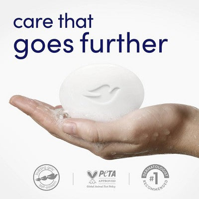 Dove Beauty White Moisturizing Beauty Bar Soap