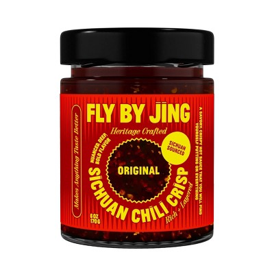 Fly by Jing Original Sichuan Chili Crisp Vegan Crispy Hot Sauce - 6oz