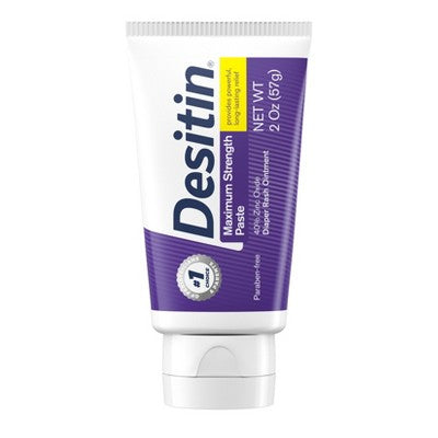 Desitin Maximum Strength Baby Diaper Rash Cream with Zinc Oxide - 2oz