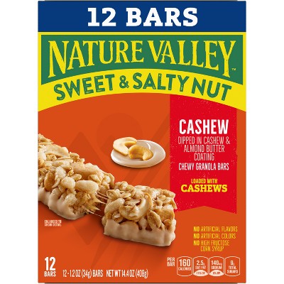 Nature Valley Sweet and Salty Cashew Value pack - 12ct