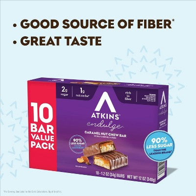 Atkins Endulge Caramel Nut Chew Bar