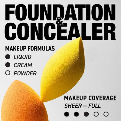 Real Techniques Miracle Complexion Sponge + Concealer Sponge Duo - 2pc