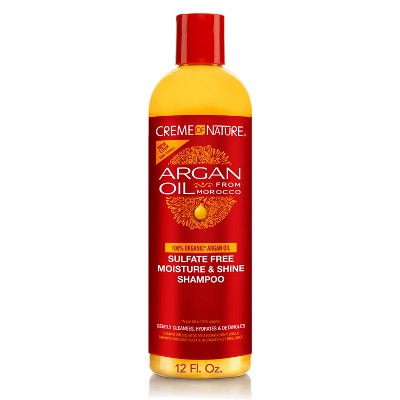 Creme of Nature Argan Oil Sulfate-Free Moisture & Shine Shampoo - 12 fl oz