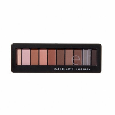 e.l.f. Mad for Matte Eyeshadow Palette Nude Mood - 0.49oz