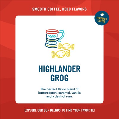 Cameron's Coffee Highlander Grog Light Roast Ground Coffee