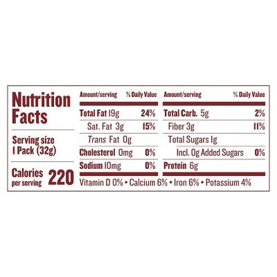 Justin's Squeeze Pack Classic Almond Butter - 1.15oz: Certified Gluten-Free, No Added Sugar, Creamy
