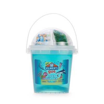 Elmer's Gue 1.5lb Deep Gue Sea Premade Slime Kit with Mix-Ins: Science Focus, Includes Storage Container & Instructions