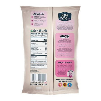 LesserEvil Organic Popcorn