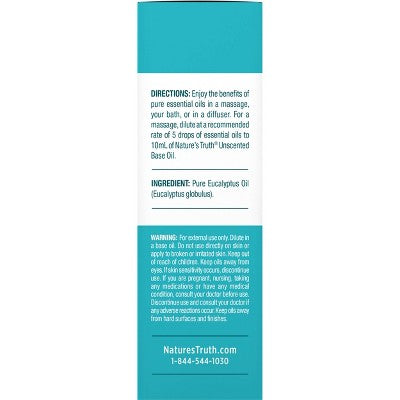 Nature's Truth Eucalyptus Aromatherapy Essential Oil - 0.51 fl oz