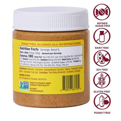 Ground Up Snickerdoodle Almond & Cashew Butter - 10oz