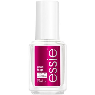 essie Good to Go Top Coat - fast dry and shine - 0.46 fl oz