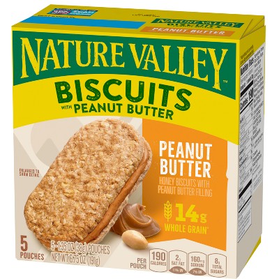 Nature Valley Peanut Butter Biscuits - 1.35/5ct