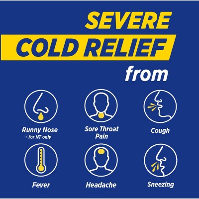 Theraflu Multi-Symptom Severe Cold Relief Day & Night Liquid - Berry - 16.6 fl oz: 2-Pack, 650 mg Acetaminophen