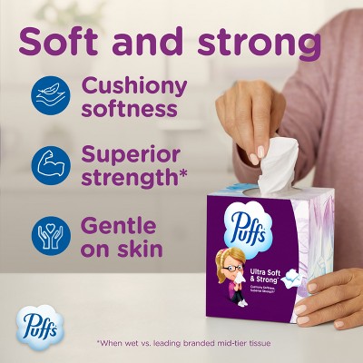 Puffs Ultra Soft Facial Tissue