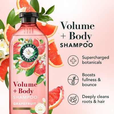 Herbal Essences Grapefruit Volumizing Shampoo, For Fine Hair - 13.5 fl oz