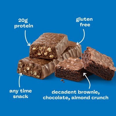 think! High Protein Brownie Crunch Bars