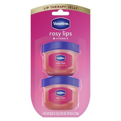 Vaseline Lip Therapy Fragrance free Rosy Lips Twin Pack - 2ct/0.5oz