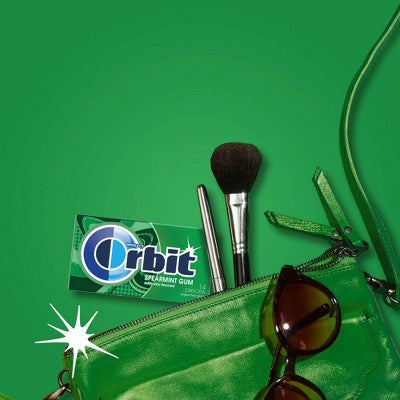 Orbit Sugar-Free Spearmint Chewing Gum Bulk Pack- 14ct/8pk