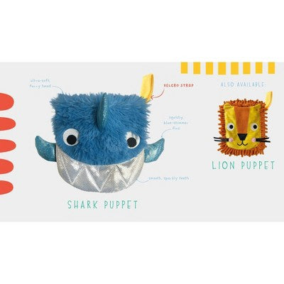 Make Believe Ideas Shark Hand Puppet Soft Cloth Book