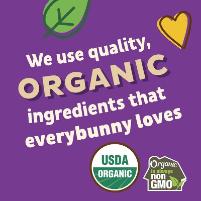 Annie's Organic Friends Bunny Grahams Chocolate Chip & Honey Baked Snacks - 7oz